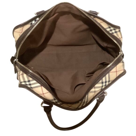 Burberry Nova Check BLUE LABEL Handbag with COA - Picture 9 of 12